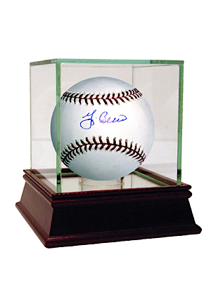 Yogi Berra Autographed MLB Baseball (MLB Auth)
